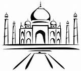 Taj Mahal Pages Netart Arouisse sketch template