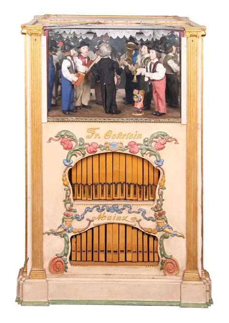 german christmas organ  mechanical band figures musical instruments accessories
