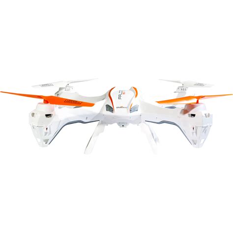 udi rc  falcon quadcopter  hd camera white