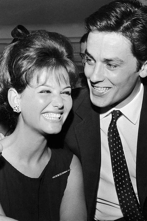 claudia cardinale and alain delon rome 1962 uploaded by