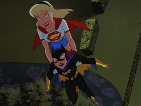 Image Batgirl And Supergirl Png Dc Animated Universe Fandom