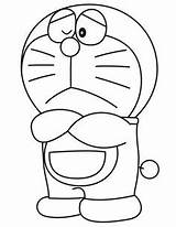Doraemon Mewarnai Confuse Netart Confused Sketsa Polos Shizuka Nobita Sponge Flying Yukata Kartun Dorami sketch template