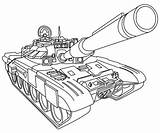 Coloring Pages Army Tank Popular sketch template