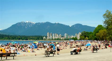 vancouvers  beaches lonely planet