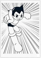 Astro Boy Coloring Pages Printable Angry Super Hero Coloring4free Cartoons Atom Pointing Something Clip Color Library Categories Similar Popular sketch template