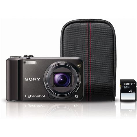 sony cyber shot dsc  digital bundle black dschbbdl bh