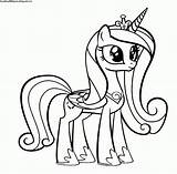 Pony Colorear Princesa Cadance Cadence Ponis Mlp Sirena Lawebmylittlepony Poney Unicornio Poni Gratistodo 1578 Atentamente Escuchando sketch template