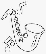 Instrumentos Viento Saxofon Cuerda sketch template