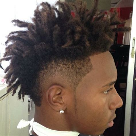 Pin On Burst Fade Mohawk Haircuts For Black Men