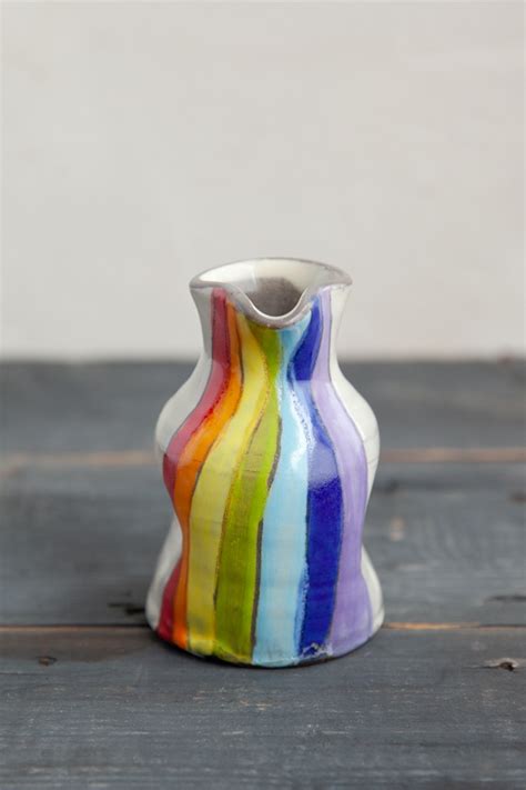 rainbow mini pitcher