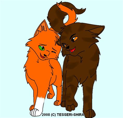 Brambleclaw And Squirrelflight By Onebangbeauty On Deviantart
