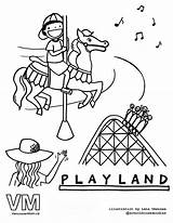 Vancouver Playland Designlooter sketch template
