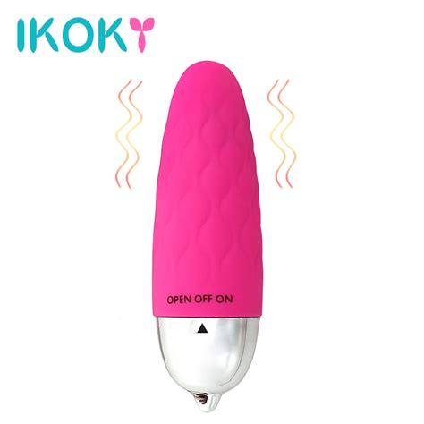 Ikoky Bullet Vibrator Sex Toys For Women Mini Powerful Vibrating Egg