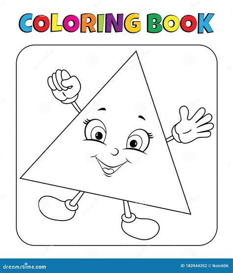shapes coloring pages images