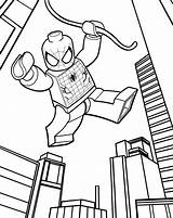 Lego Spiderman Coloring Pages Downloadable Printable Cool2bkids Via sketch template