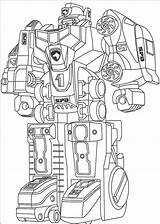 Coloring Robot Pages Fighting Assemble sketch template