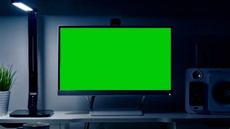 green screen television monitor youtube