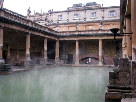 historic ancient roman bath house   star vagabond
