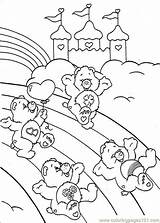Care Bears Coloring Pages Printable Color Online Cartoons sketch template