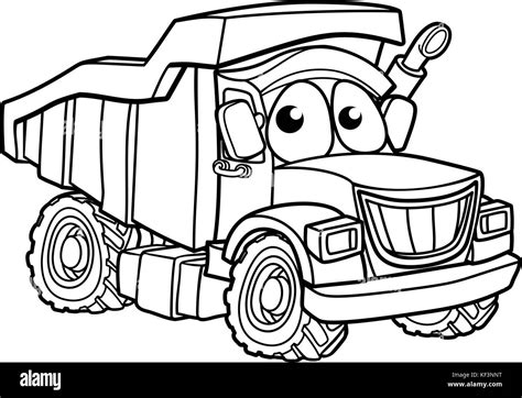 outline  tipper  res stock photography  images alamy