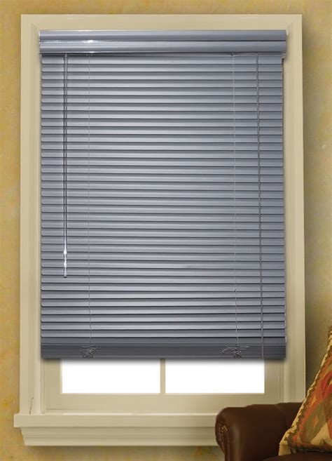 window blinds mini blinds  slats gray venetian vinyl blind ebay