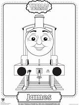 Coloring Train Pages Thomas Tank Friends Printable Engine James Printables Colouring Birthday Bad Print Kids Stripes Case Sheets Color Book sketch template