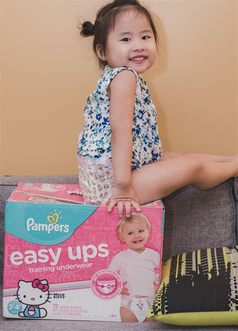 pampers easy ups helping      potty trained