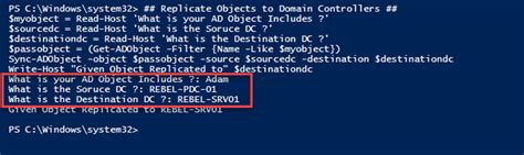 step  step guide  force replication   ad object powershell guide laptrinhx