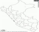 Peru Mapa Colorear Map Perú sketch template