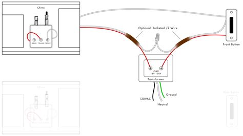 friedland doorbell wiring diagram wiring draw  schematic