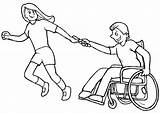 Disabilities Disability Doodle Awareness Needs Azcoloring sketch template