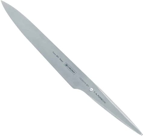 chroma p type  carving knife  fork set  pc chef kent rathbun