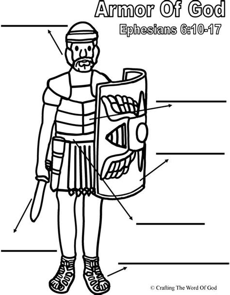 armor  god bible crafts pinterest