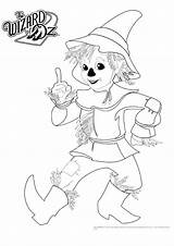 Wizard Oz Coloring Dorothy Pages Getdrawings sketch template
