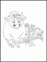Ferdinand Coloring Pages Printable Colouring Bulls Kids Bull Online Books School Sheets Ausmalbilder Stier Calm Colors Choose Board sketch template