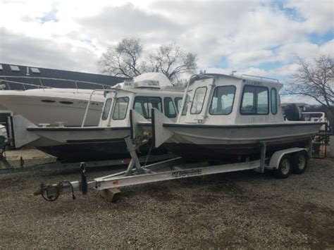 2005 23 And 26 Scully Aluminum Crew Work Boats For Sale