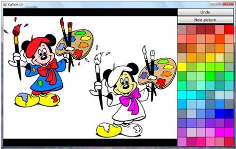 kidpaint  coloring software  kids