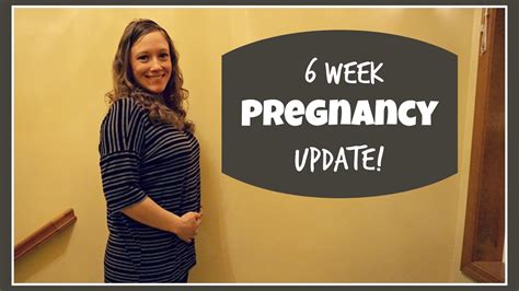 6 week pregnancy update belly shot first ultrasound youtube