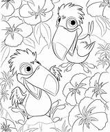 Tucano Toucan Kolorowanki Pixar Colorear Foresta Cucciolini Coloriages Toucans Coloradisegni Tucanos Tucanes Colouring Colorions Darmowe Tucani Kolorowanka Colorkid Desenho Impressions sketch template