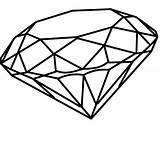 Diamond Drawing 3d Draw Simple Coloring Outline Sketch Drawings Easy Pencil Diamonds Clipart Clip Getdrawings Printable Pages Heart Realistic Clipartmag sketch template
