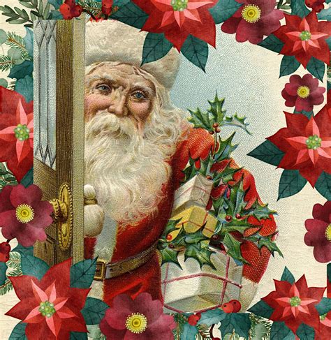 vintage santa claus  stock photo public domain pictures