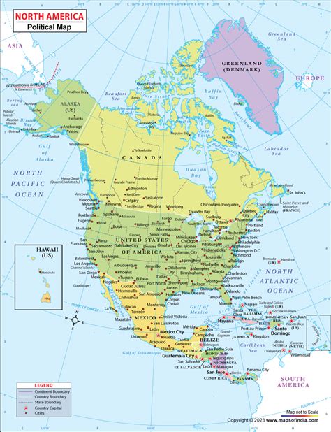 north america political map printable cyndie consolata