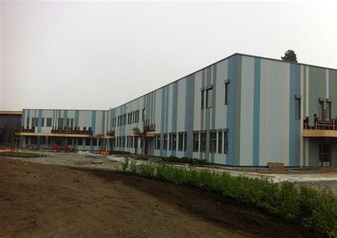 nordkisa skole school aile group design manufacture delivery  assembly  glazed