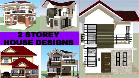 storey house designs  rjcadesigns youtube