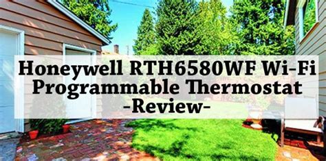 honeywell rthwf thermostat review
