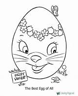 Easter Coloring Egg Pages Printable Book Eggs Color Cartoon Info Print Templates Colouring Bunny Template Kids Pdf Popular Printing Help sketch template