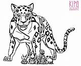 Kipo Wonderbeasts Jaguar sketch template