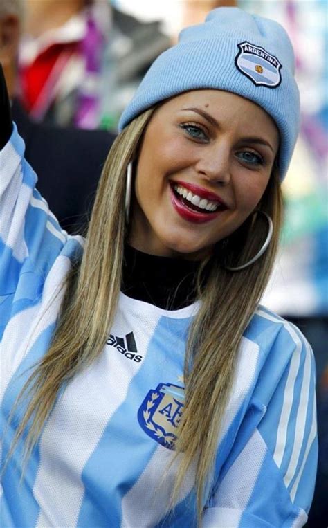 Belleza Argentina Hot Football Fans Football Tops Football Girls