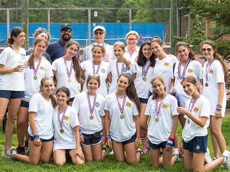 Summer Camp Tennis Best At Point O Pines For Girls