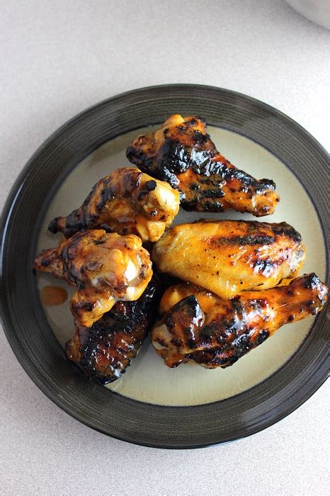 grilled bbq wings    keeper